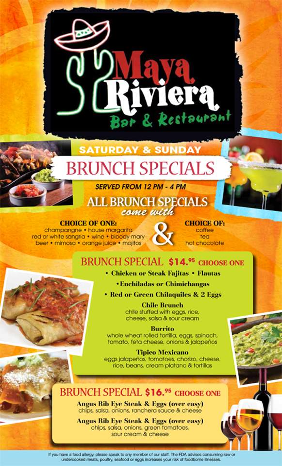 Maya Riviera Bar & Restaurant - Briarcliff Manor, NY menu_pic