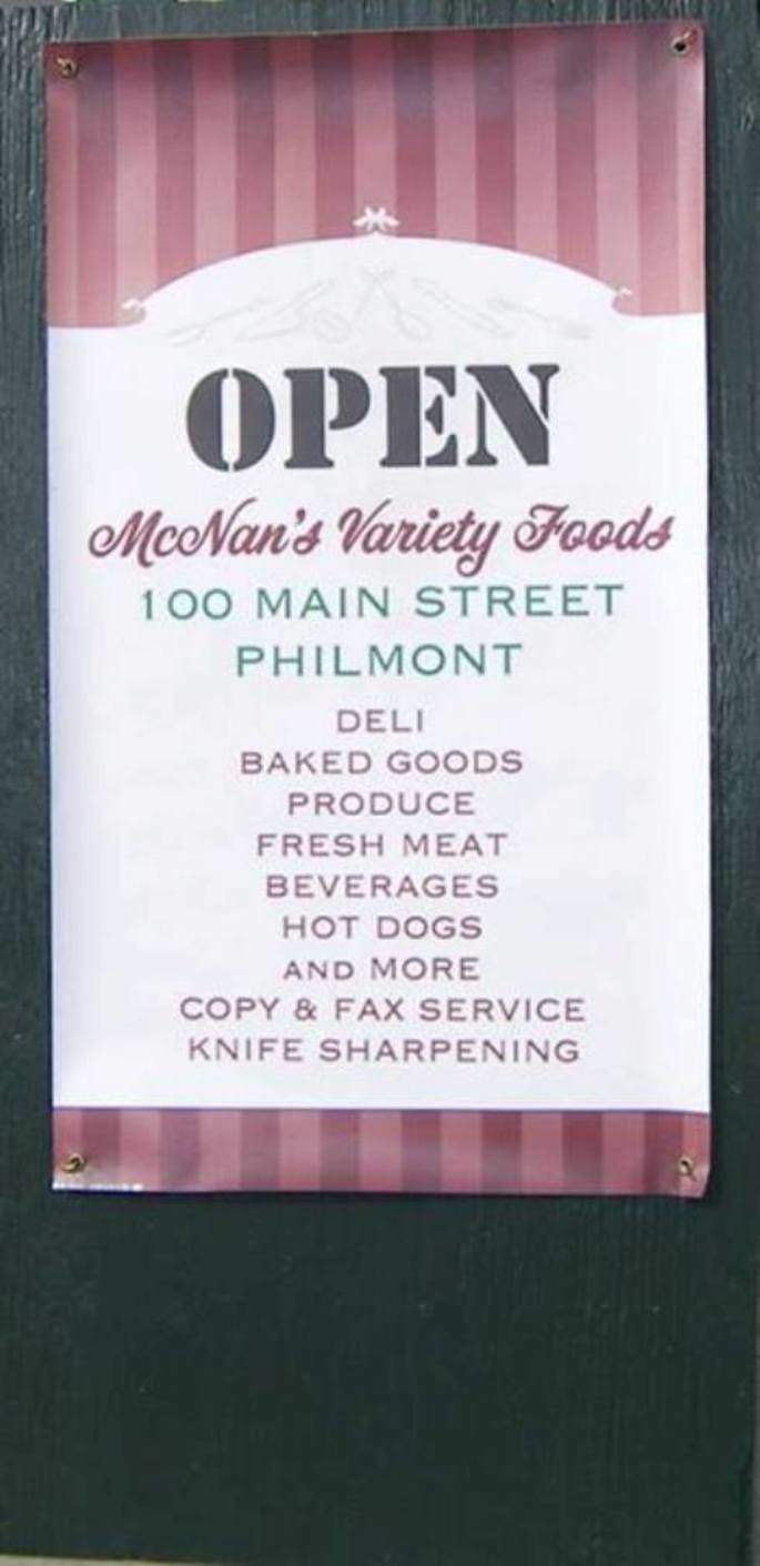 McNan's - Philmont, NY menu_pic