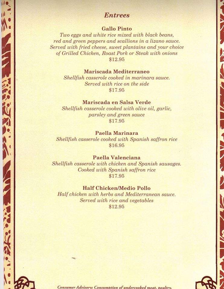 Mediterraneo Restaurant and Pizza - Phillipsburg, NJ menu_pic