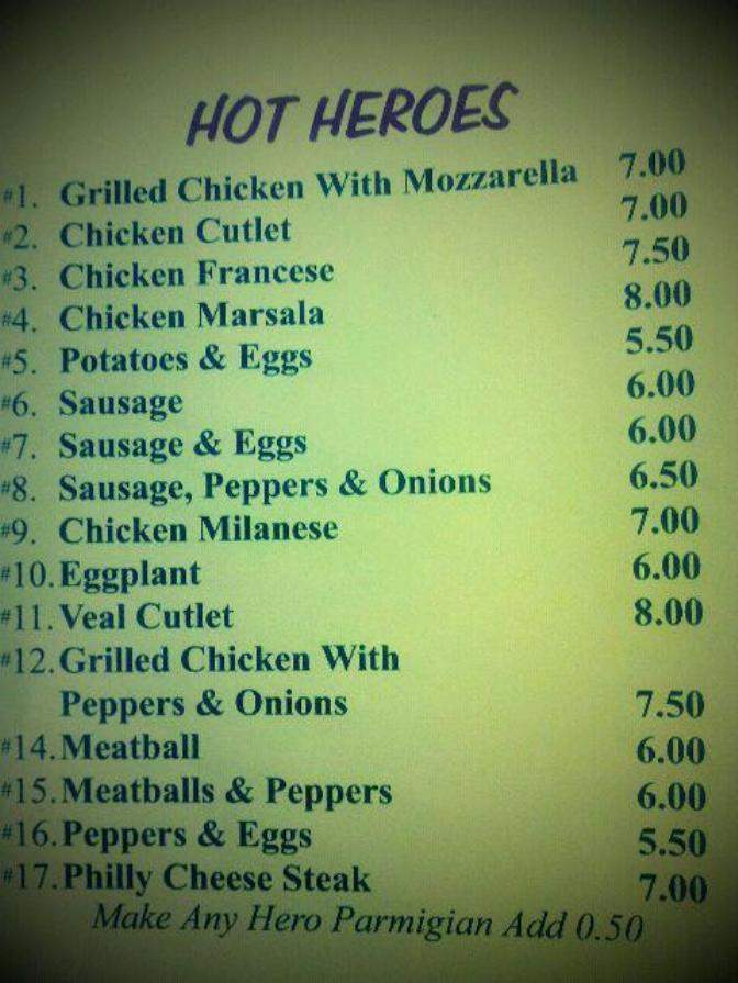 Memo's NY Style Pizzeria - New Albany, IN menu_pic