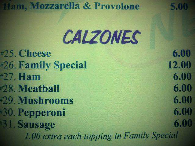 Memo's NY Style Pizzeria - New Albany, IN menu_pic