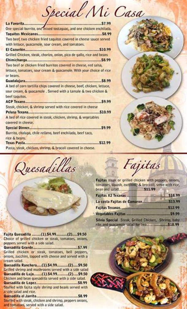 La Casa Lopez Mexican Grill - Winston Salem, NC menu_pic