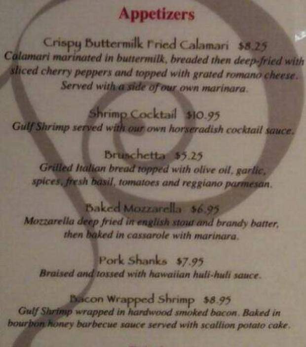 Milestone Restaurant - Bristol, CT menu_pic