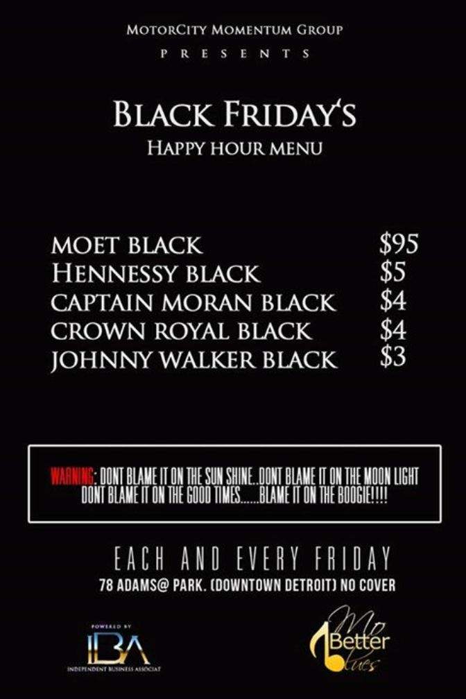 Mo Better Blues Jazzy Bistro with a Soulful Flavor - Detroit, MI menu_pic