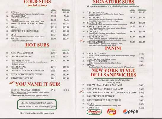 Monster Subs - Spartanburg, SC menu_pic