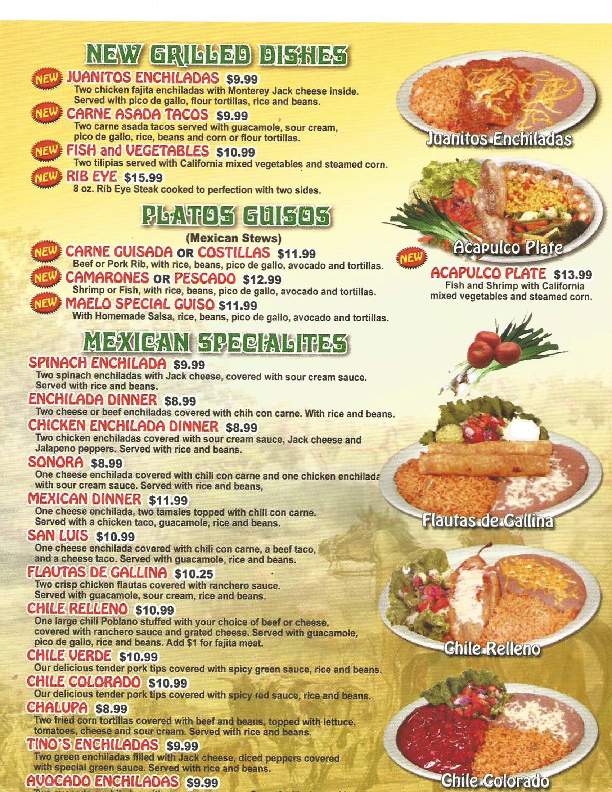 Monterey Jacks Cafe & Cantina - Edmond, OK menu_pic