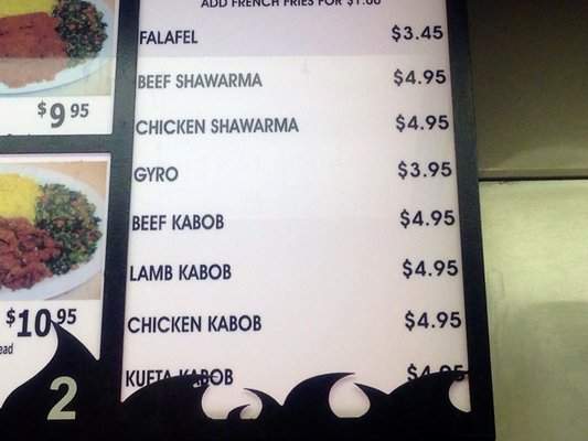 Mr. King's Mediterranean Cuisine - Harvey, LA menu_pic