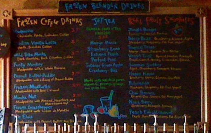 Mudhouse - Springfield, MO menu_pic