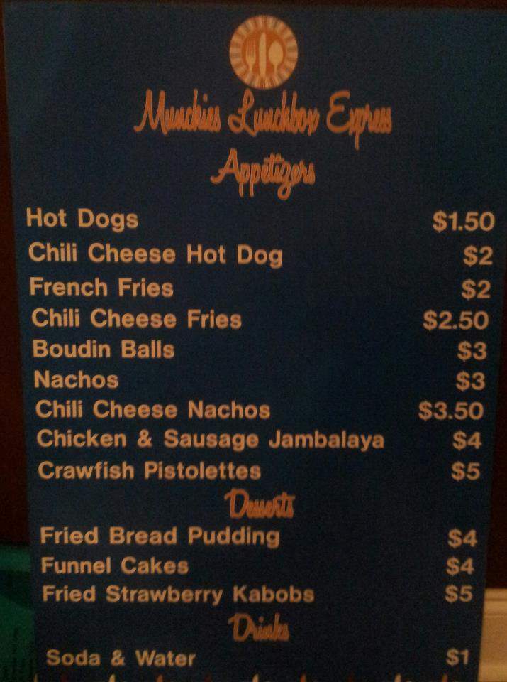 Munchies Lunchbox Express - Lafayette, LA menu_pic