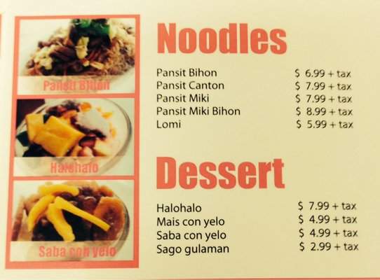 My Mom's Bakeshop - Los Angeles, CA menu_pic