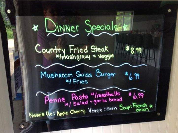 Nese's Country Cafe - Warren, OH menu_pic