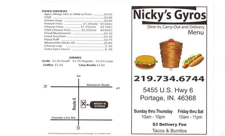/380221143/Nickys-Gyros-Portage-IN - Portage, IN