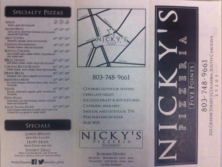 /380221144/Nickys-Pizzeria-Sumter-SC - Sumter, SC