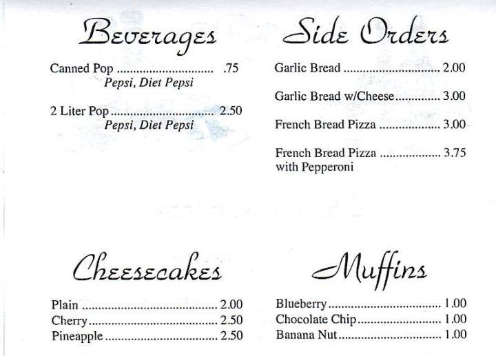 North Coast Pizza and Subs - Parma, OH menu_pic