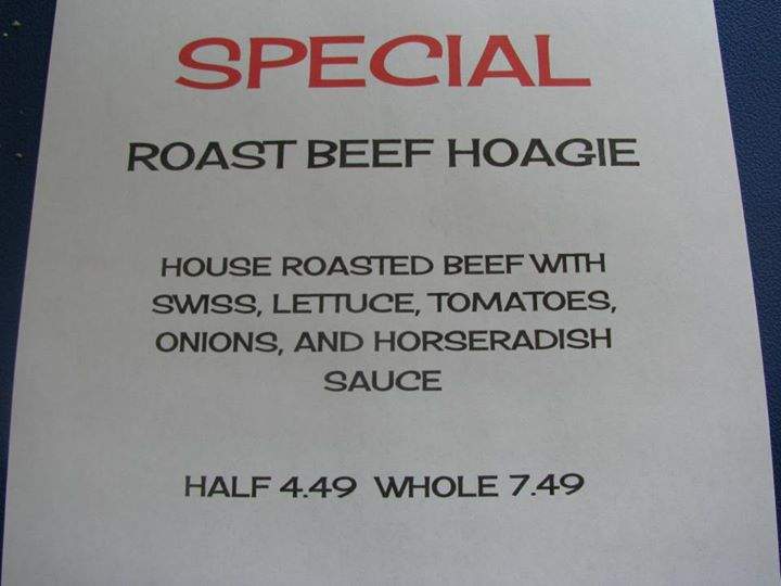 North Corner Sandwich Shop - Chattanooga, TN menu_pic