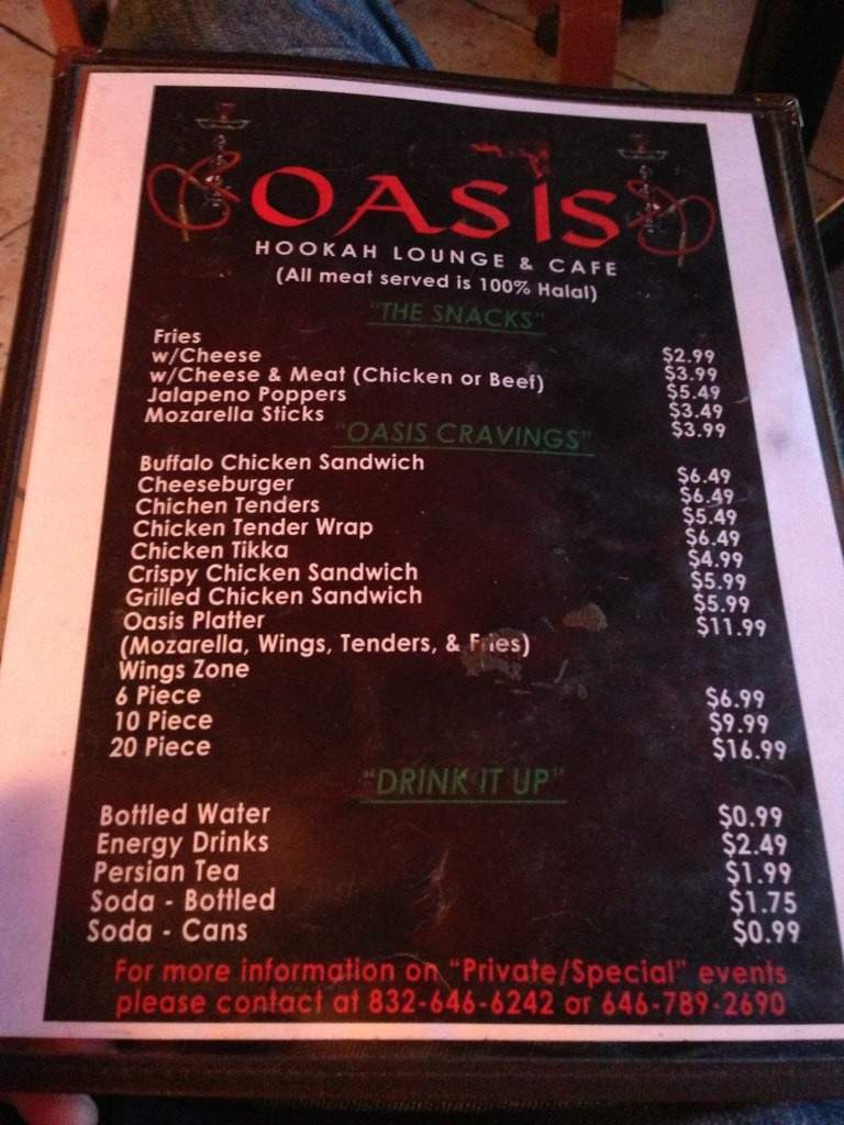 /380221562/Oasis-Hookah-Lounge-Menu-Houston-TX - Houston, TX