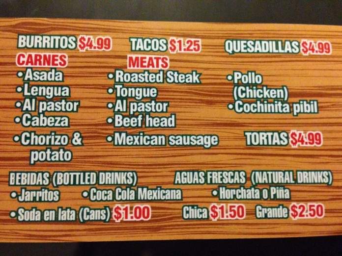 Octavios Taqueria - Enid, OK menu_pic