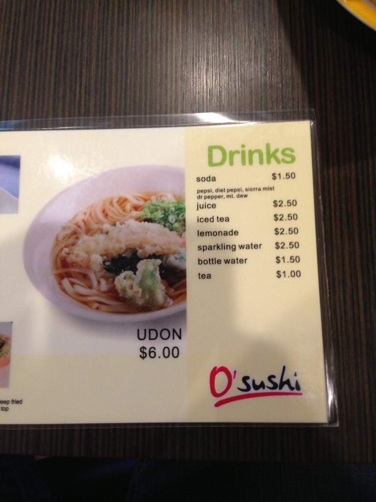 O'Sushi - Salem, OR menu_pic