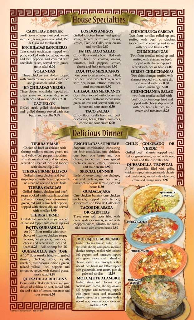 Papa Grande - Owensboro, KY menu_pic