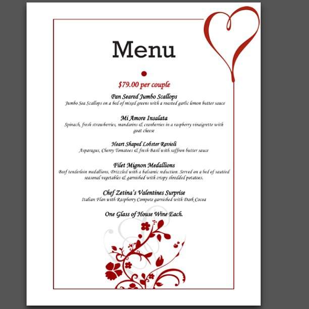 Pazzo's Cucina Italiana - Chicago, IL menu_pic