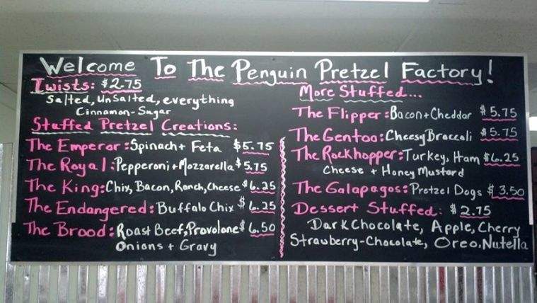Penguin Pretzel Factory - New Port Richey, FL menu_pic
