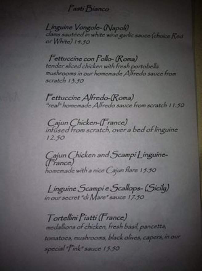 Piatto Ristorante Italiano - Pittsburgh, PA menu_pic