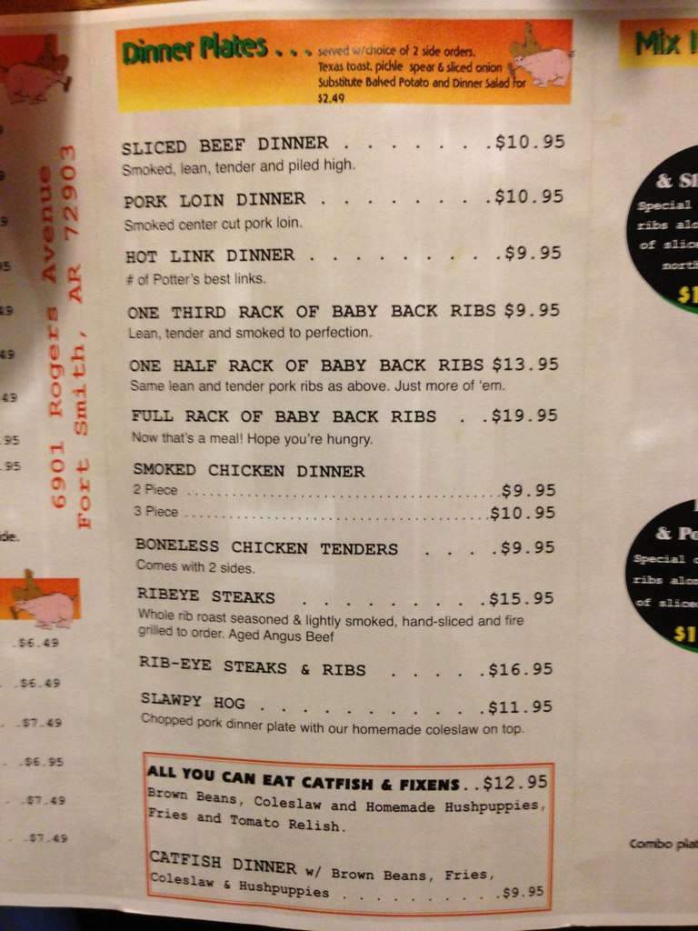 Pig and Pepper - Fort Smith, AR menu_pic