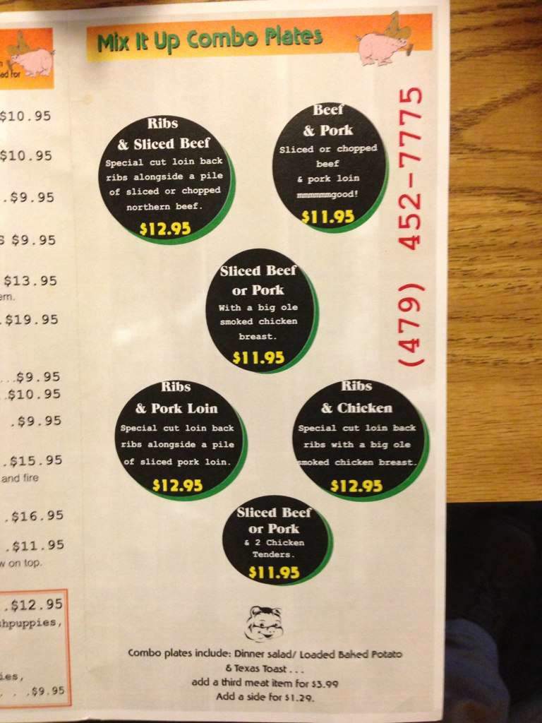 Pig and Pepper - Fort Smith, AR menu_pic