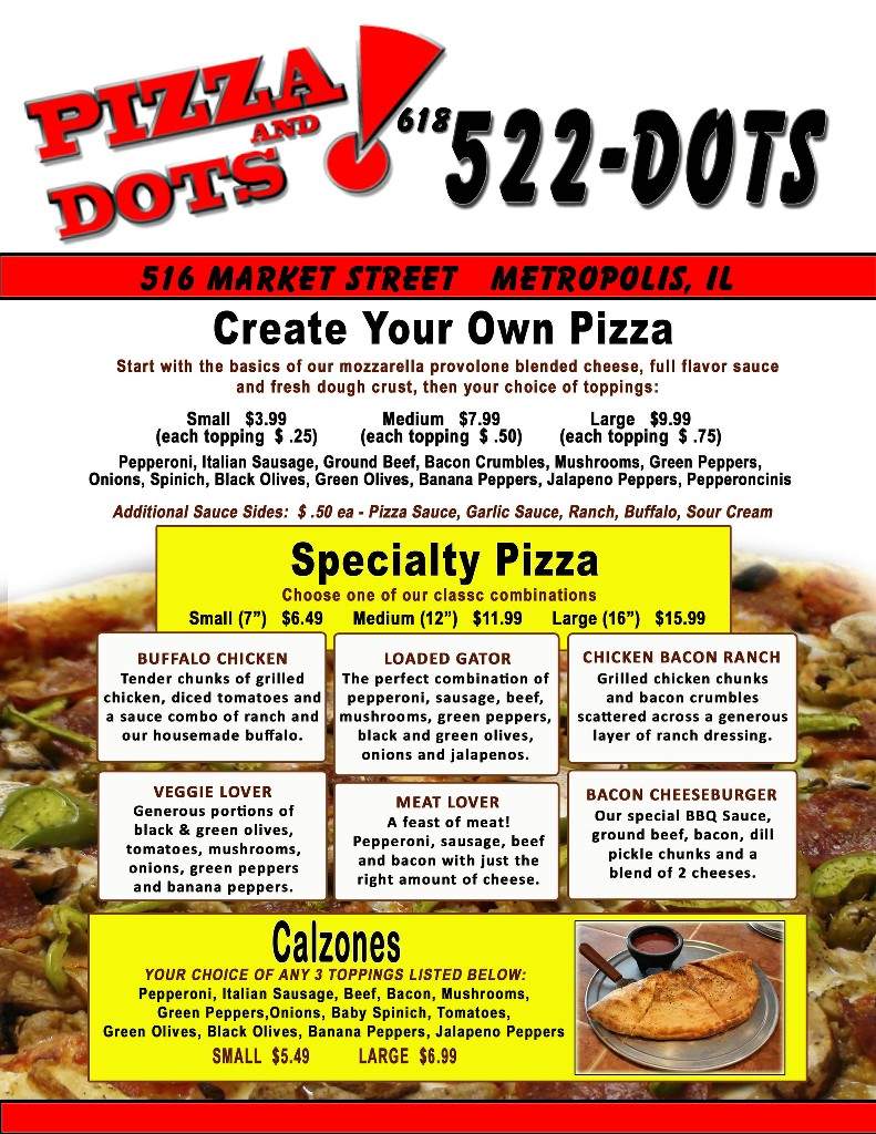 /380223746/Pizza-And-Dots-Metropolis-IL - Metropolis, IL