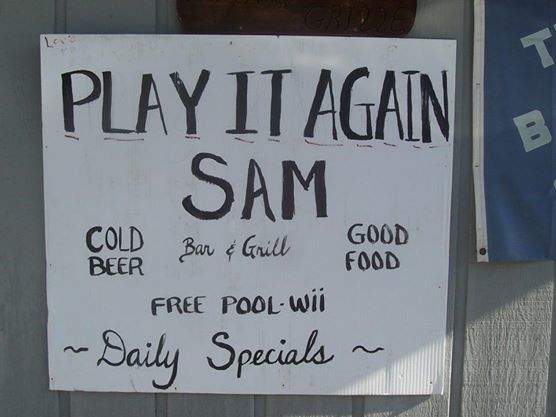 Play It Again Sam - Belleville, MI menu_pic