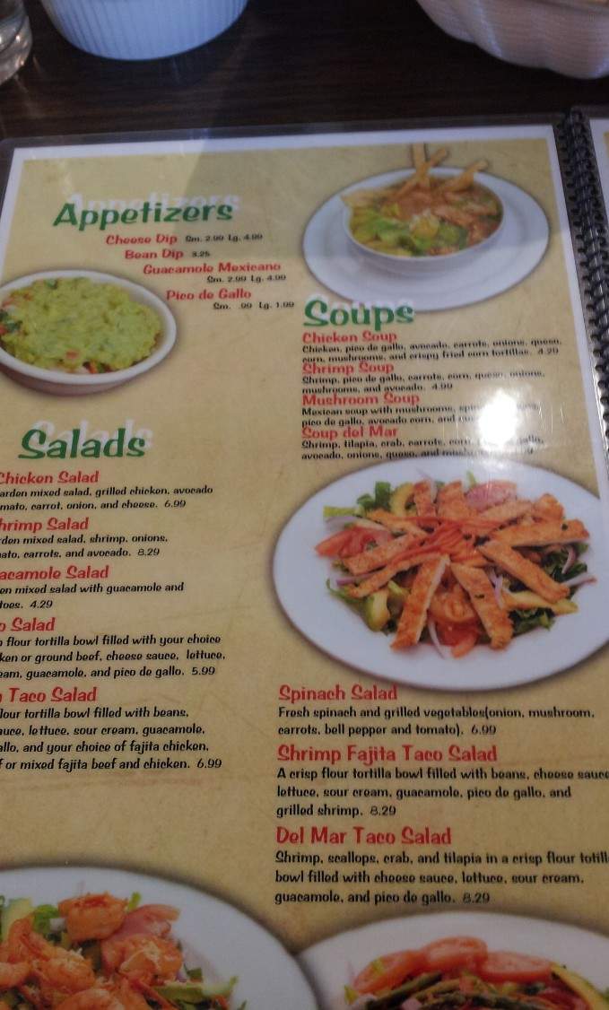 Playa Azul - Conway, AR menu_pic