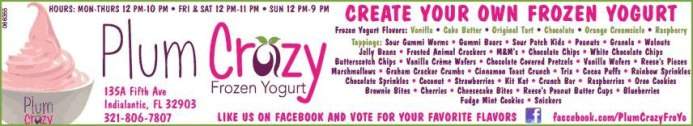 Plum Crazy Frozen Yogurt - Indialantic, FL menu_pic