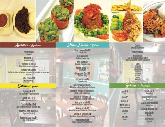 Punta Cana Cafe - Cape Coral, FL menu_pic