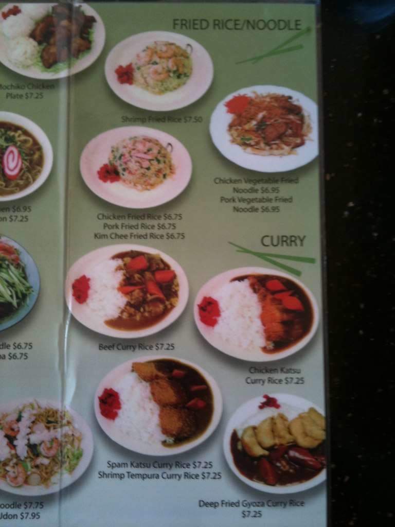 Ramen Ya - Honolulu, HI menu_pic