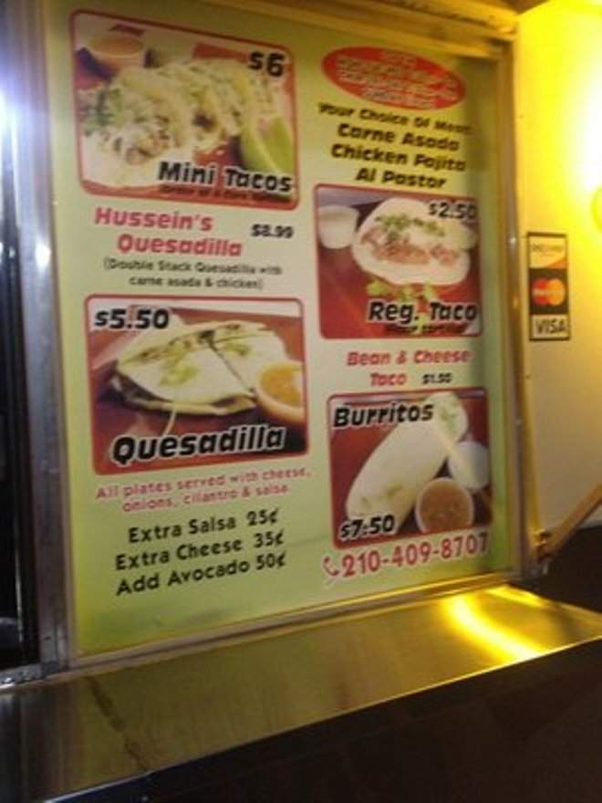 Ricky's Tacos - San Antonio, TX menu_pic