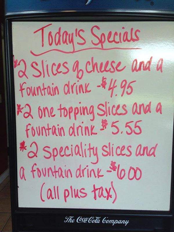 Risscotti's Pizzeria - East Syracuse, NY menu_pic