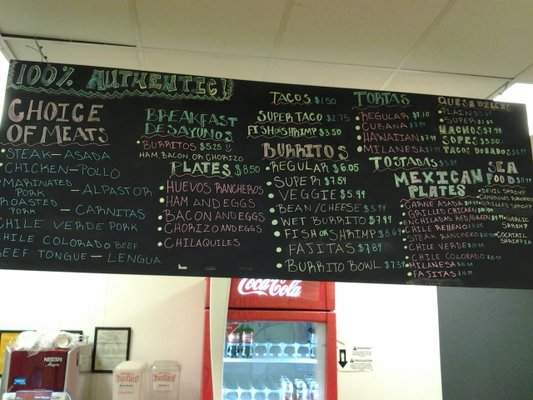 Rock n Salsa - Fremont, CA menu_pic