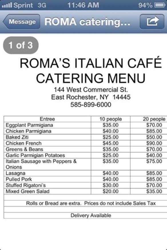 /380225829/Romas-Italian-Cafe-East-Rochester-NY - East Rochester, NY