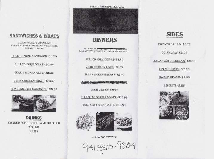 S&R Twisted Smoke Shack - Bradenton, FL menu_pic