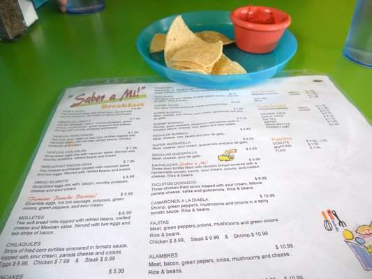 Sabor a Mi - Bend, OR menu_pic