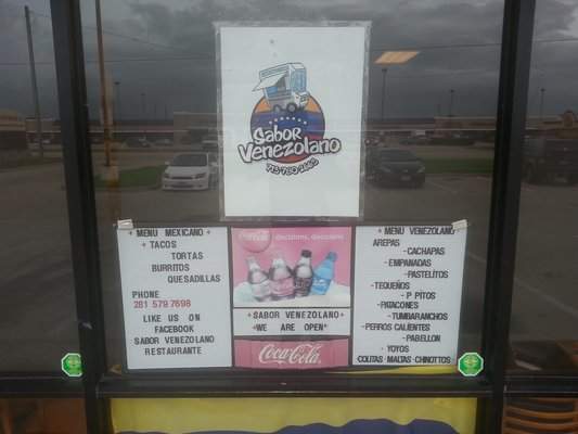 Sabor Venezolano Restaurante - Katy, TX menu_pic