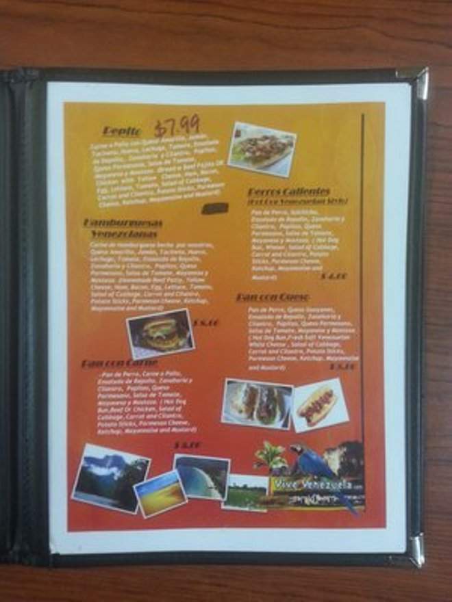 Sabor Venezolano Restaurante - Katy, TX menu_pic