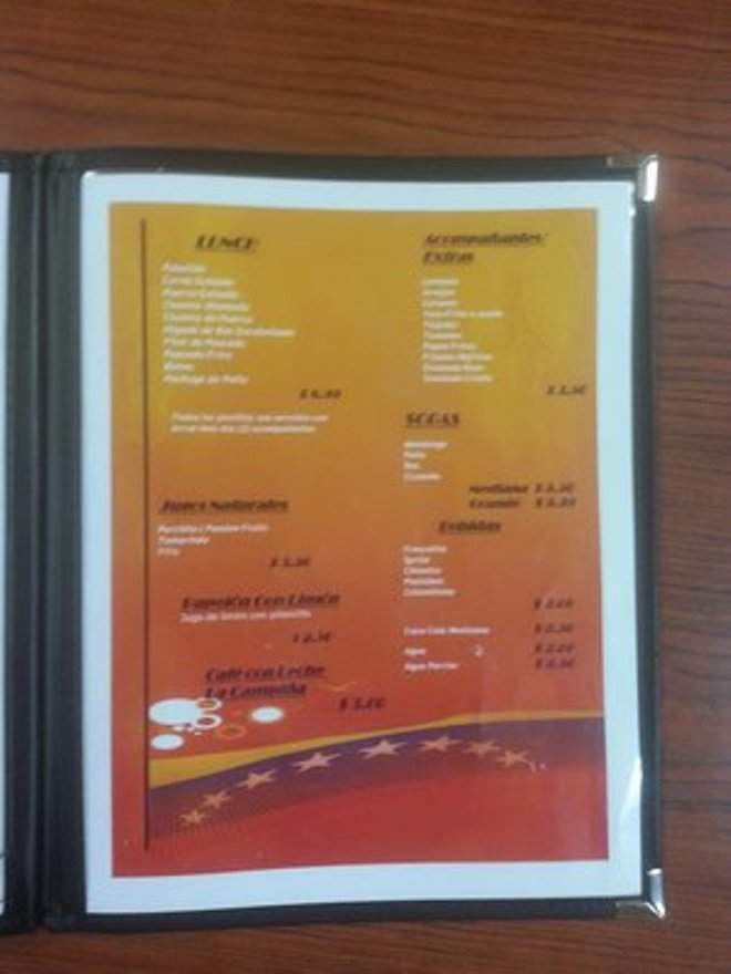 Sabor Venezolano Restaurante - Katy, TX menu_pic