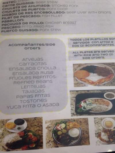 Sabor Venezolano Restaurante - Katy, TX menu_pic