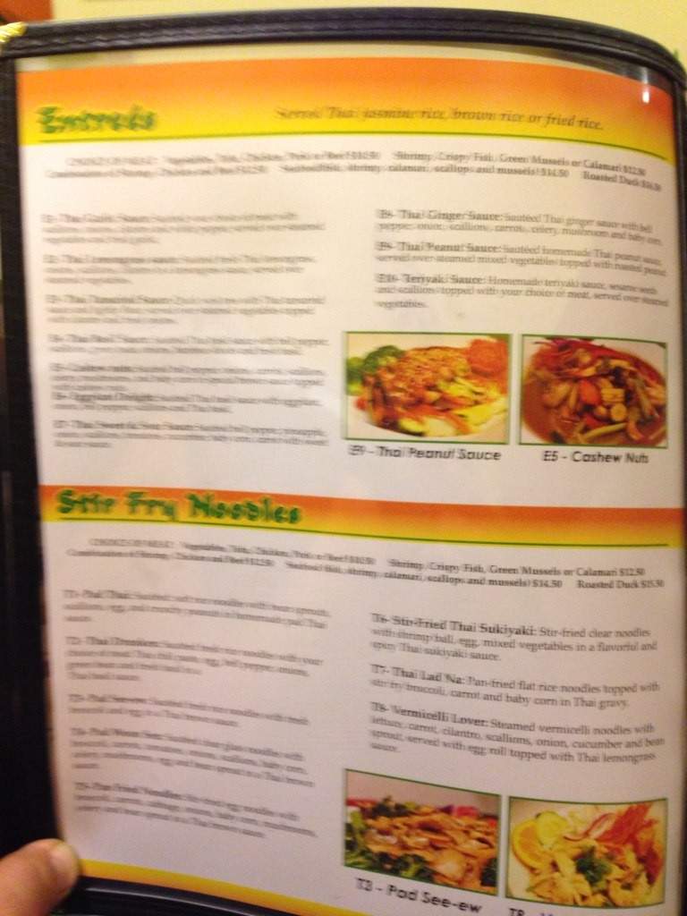 Saeb Thai & Noodles - San Antonio, TX menu_pic
