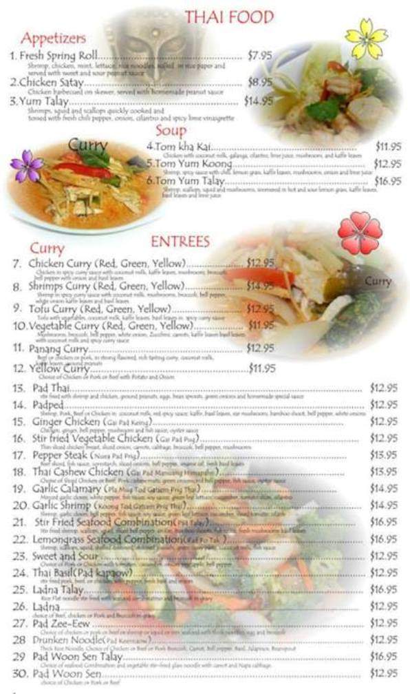 Sakura Asian Fusion - Anchorage, AK menu_pic