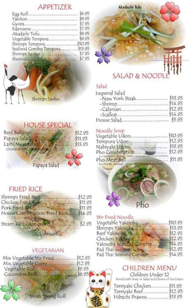 Sakura Asian Fusion - Anchorage, AK menu_pic