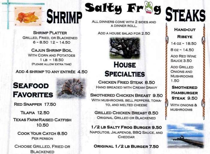 /380226545/Salty-Frog-Cafe-Rockport-TX - Rockport, TX