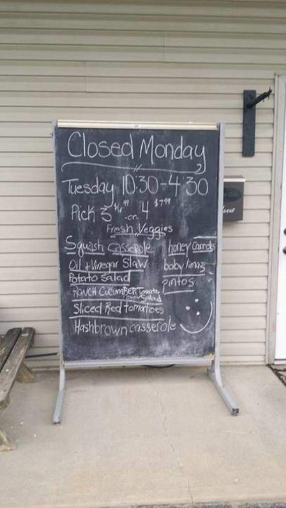 Sammies, Salads & Such - Powderly, KY menu_pic
