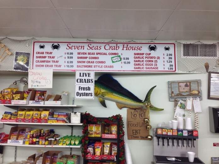 Seven Seas Crab House - Jacksonville, FL menu_pic